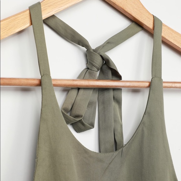 Lulu’s Olive Green Jumpsuit - Picture 7 of 7